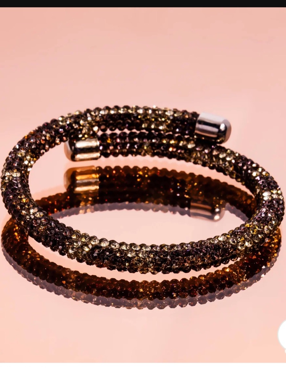 🟤⚪️🟤 “STAGEWORTHY SPARKLE” MULTI COIL BRACELET ~ PAPARAZZI❗️🟤⚪️🟤